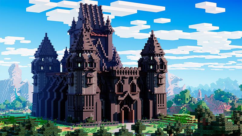 Netherite Castle on the Minecraft Marketplace by Odyssey Builds