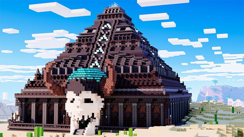 Netherite Pyramid on the Minecraft Marketplace by Odyssey Builds