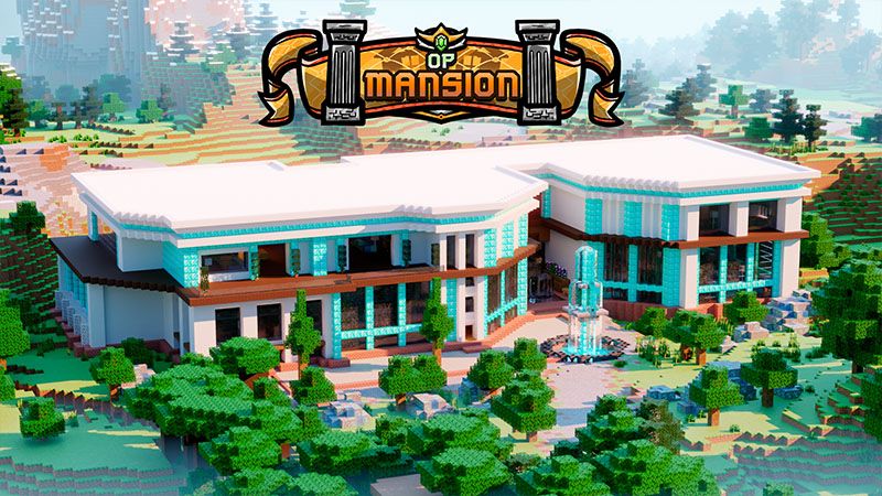 OP Mansion on the Minecraft Marketplace by Odyssey Builds