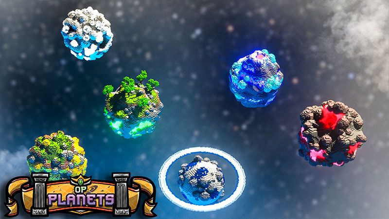 OP Planets on the Minecraft Marketplace by Odyssey Builds