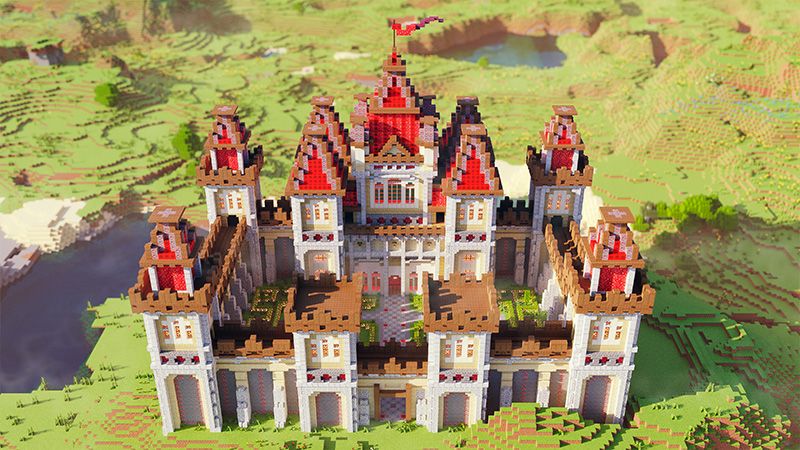 Redstone Castle on the Minecraft Marketplace by Odyssey Builds