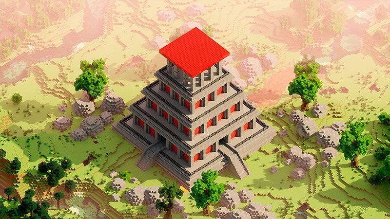 Redstone Temple on the Minecraft Marketplace by Odyssey Builds