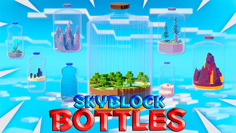 Skyblock: Bottles on the Minecraft Marketplace by Odyssey Builds