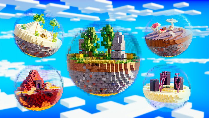 Skyblock Bubbles on the Minecraft Marketplace by Odyssey Builds