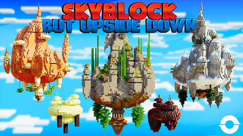 Skyblock but Upside Down on the Minecraft Marketplace by Odyssey Builds