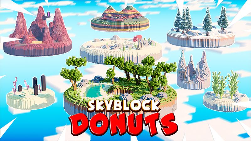 Skyblock: Donuts on the Minecraft Marketplace by Odyssey Builds