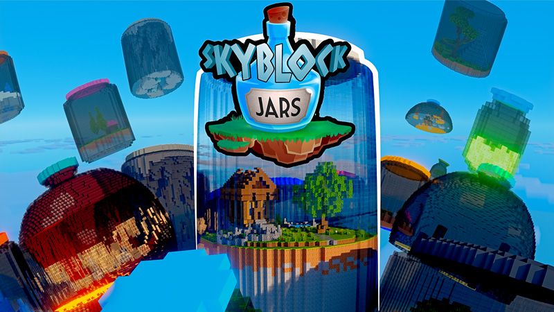 Skyblock Jars on the Minecraft Marketplace by Odyssey Builds