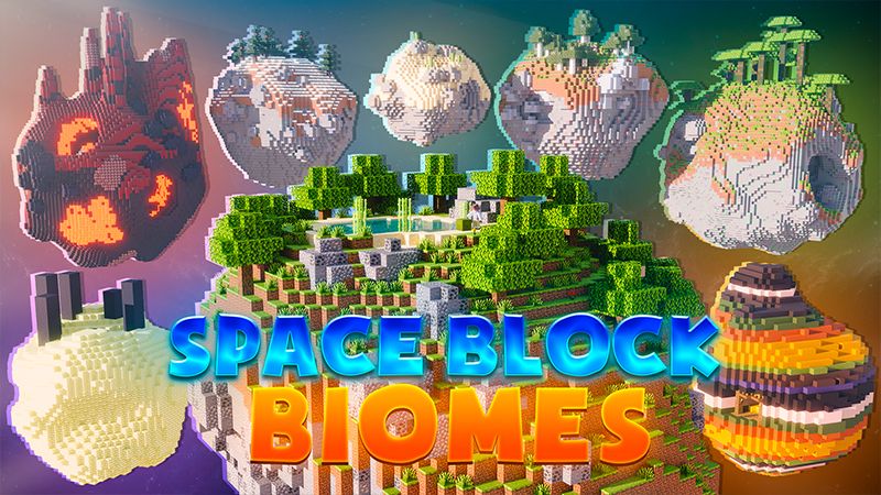 Spaceblock Biomes on the Minecraft Marketplace by Odyssey Builds