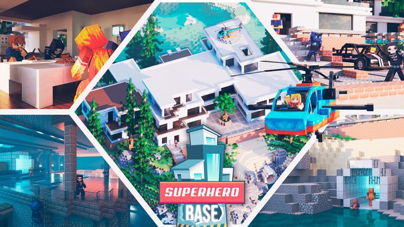 Superhero Base on the Minecraft Marketplace by Odyssey Builds