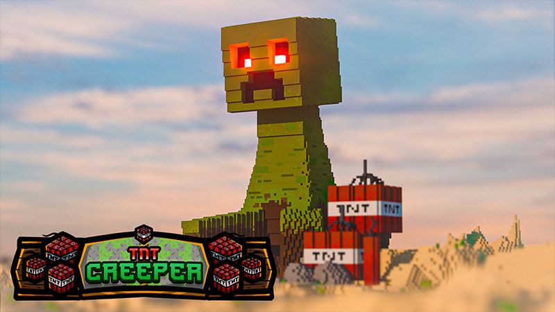 TNT Creeper on the Minecraft Marketplace by Odyssey Builds