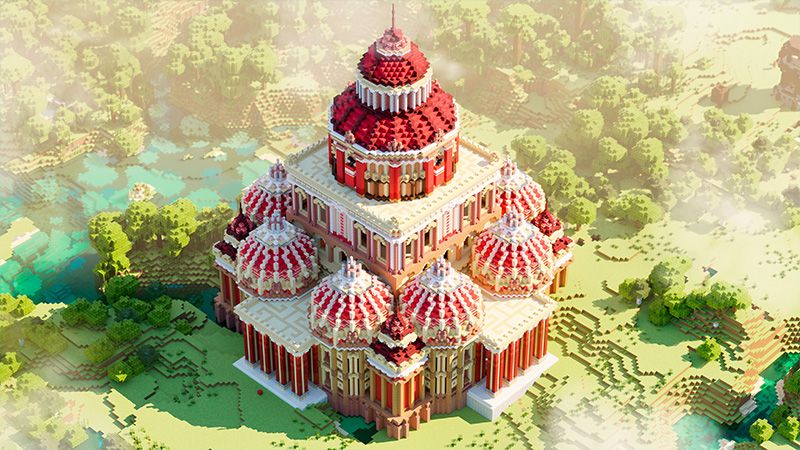 TNT Temple on the Minecraft Marketplace by Odyssey Builds