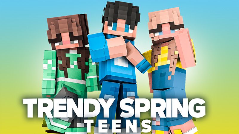 Trendy Spring Teens on the Minecraft Marketplace by Odyssey Builds