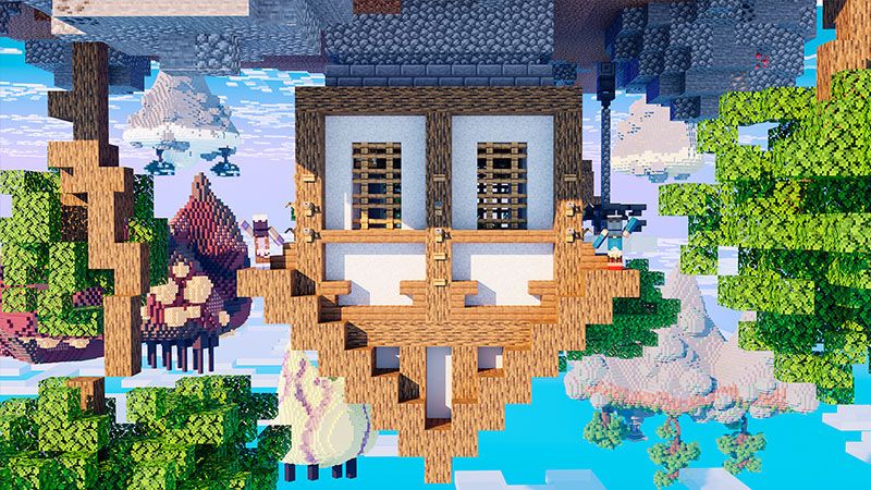 Upside Down Skyblock on the Minecraft Marketplace by Odyssey Builds