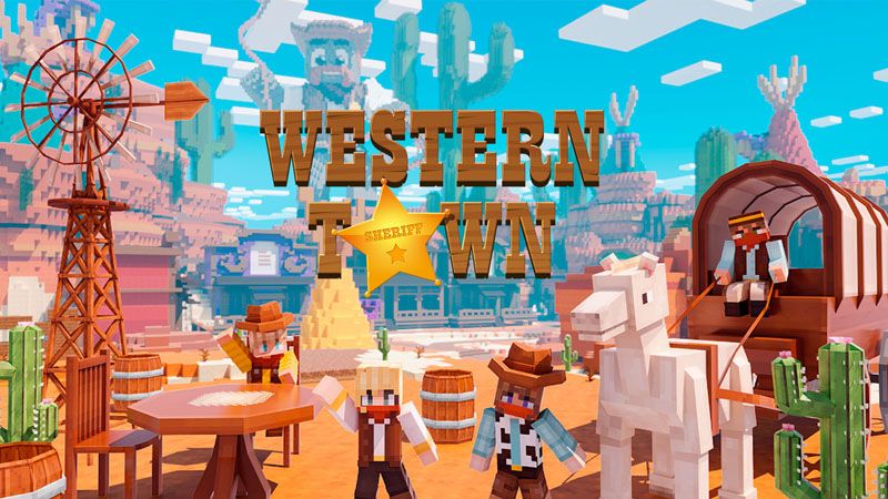 Western Town on the Minecraft Marketplace by Odyssey Builds