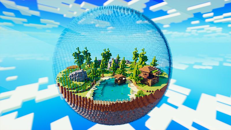 World in a Bubble on the Minecraft Marketplace by Odyssey Builds