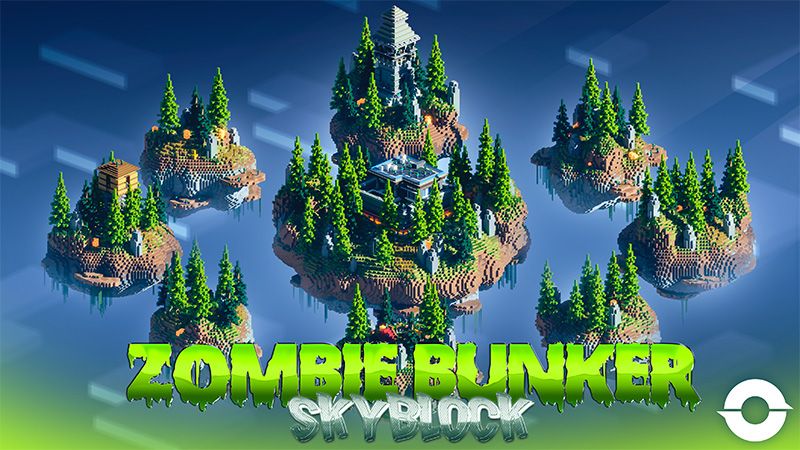 Zombie Bunker Skyblock on the Minecraft Marketplace by Odyssey Builds