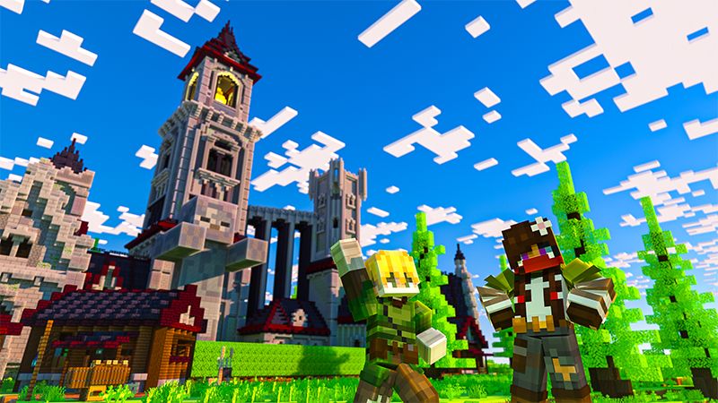 Zombie Castle on the Minecraft Marketplace by Odyssey Builds