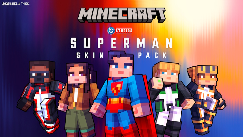 Superman Skin Pack on the Minecraft Marketplace by Oreville Studios