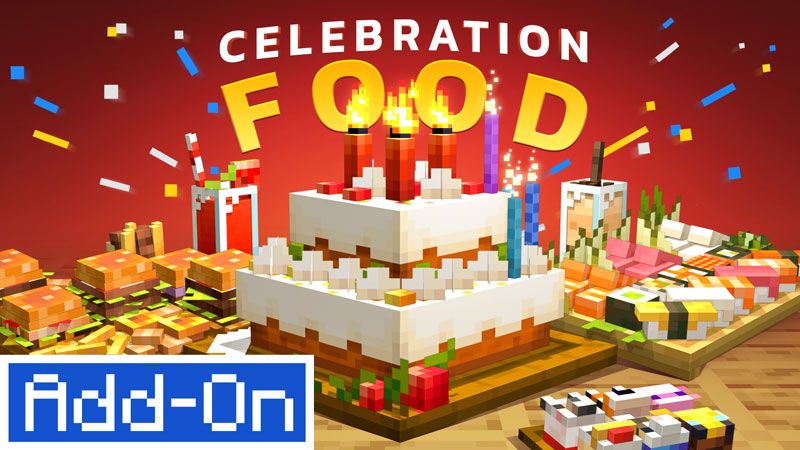 Celebration Food Add-On on the Minecraft Marketplace by overtales-studio