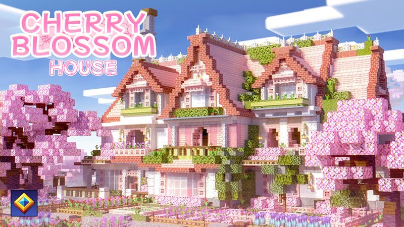 Cherry Blossom House on the Minecraft Marketplace by overtales-studio