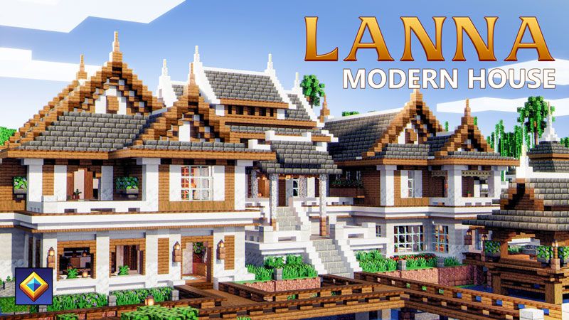 Lanna Modern House on the Minecraft Marketplace by overtales-studio