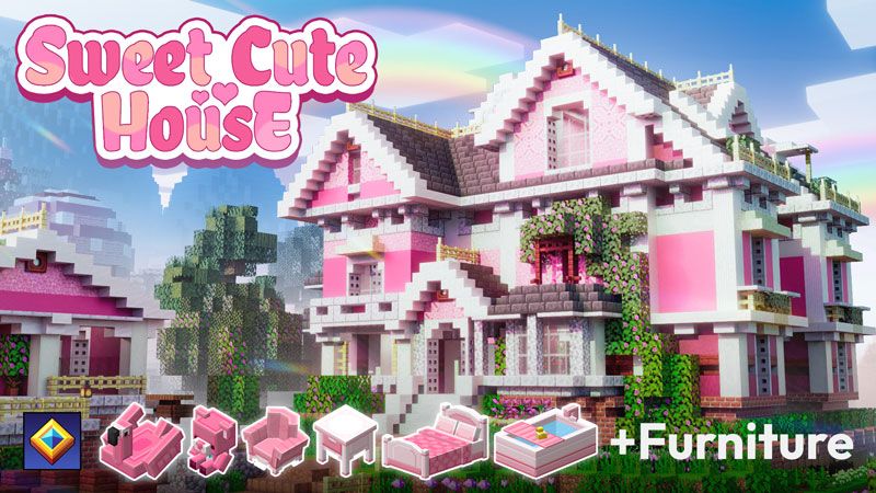 Sweet Cute House on the Minecraft Marketplace by overtales-studio