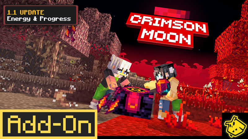 Crimson Moon 1.1.0 Add-on on the Minecraft Marketplace by Owls Cubed