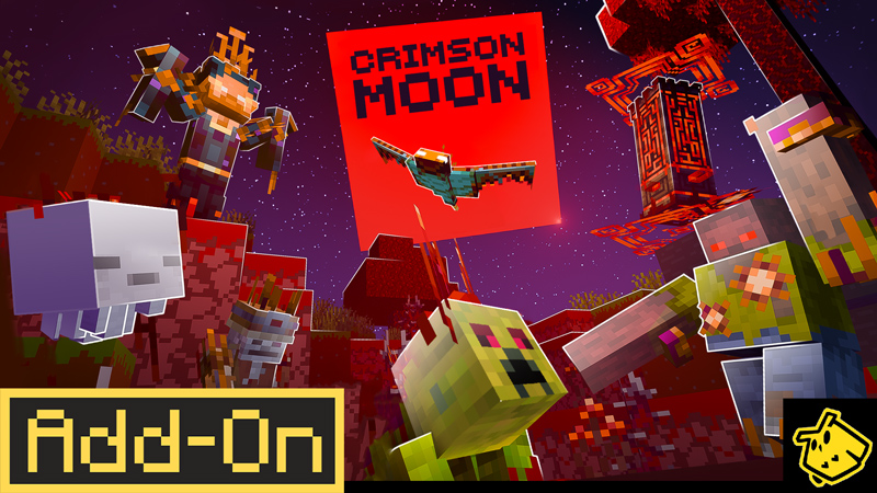 Crimson Moon on the Minecraft Marketplace by Owls Cubed