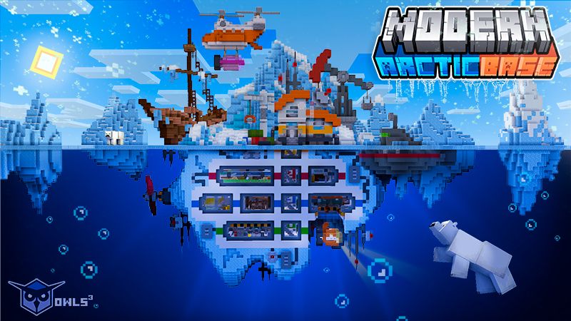 Modern Arctic Base on the Minecraft Marketplace by Owls Cubed