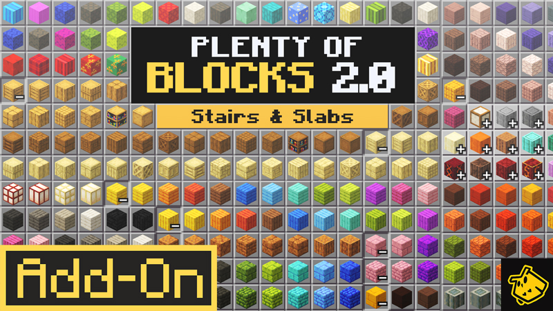 Plenty of Blocks 2.0 Add-on on the Minecraft Marketplace by Owls Cubed