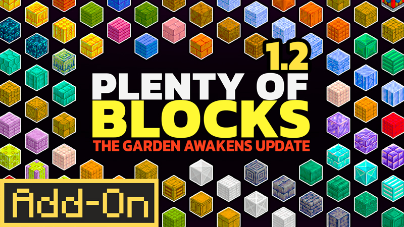 Plenty of Blocks Add-on 1.2 on the Minecraft Marketplace by Owls Cubed