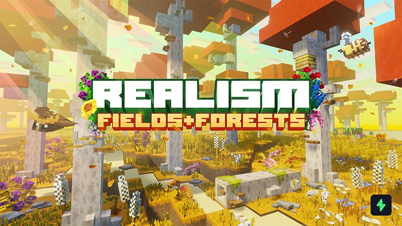 REALISM 1.1  Fields+Forests on the Minecraft Marketplace by Panascais