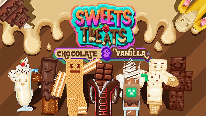 Sweets & Treats Choc & Vanilla on the Minecraft Marketplace by Paragonia