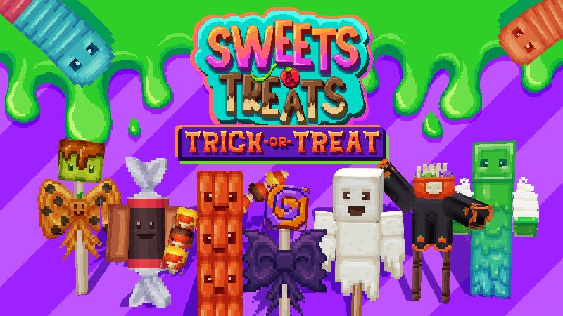 Sweets & Treats Trick or Treat on the Minecraft Marketplace by Paragonia