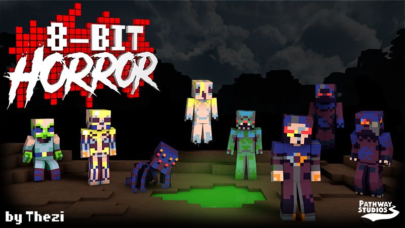 8-Bit Horror on the Minecraft Marketplace by Pathway Studios