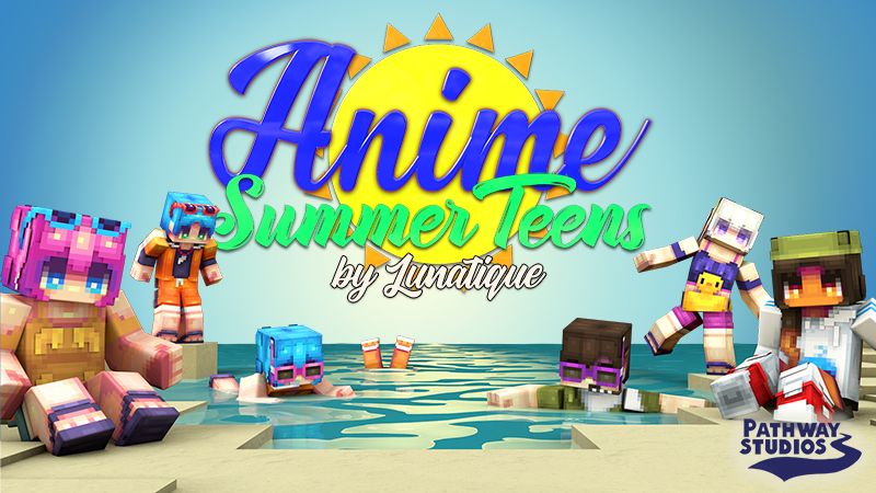 Anime Summer Teens on the Minecraft Marketplace by Pathway Studios