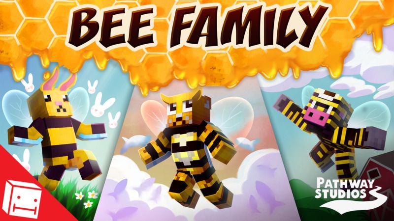 Bee Family on the Minecraft Marketplace by Pathway Studios