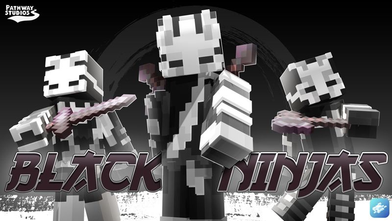 Black Ninjas on the Minecraft Marketplace by Pathway Studios