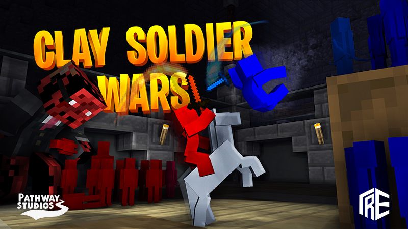 Clay Soldier Wars on the Minecraft Marketplace by Pathway Studios