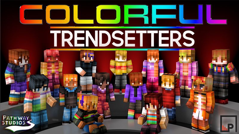 Colorful Trendsetters on the Minecraft Marketplace by Pathway Studios