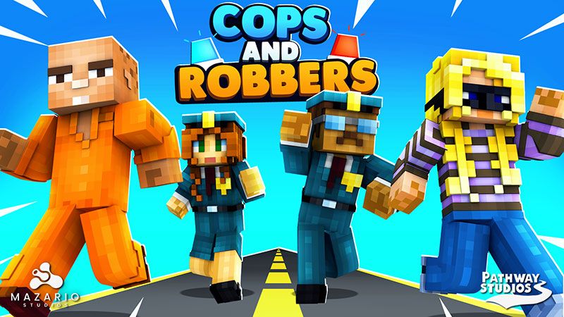 Cops and Robbers on the Minecraft Marketplace by Pathway Studios