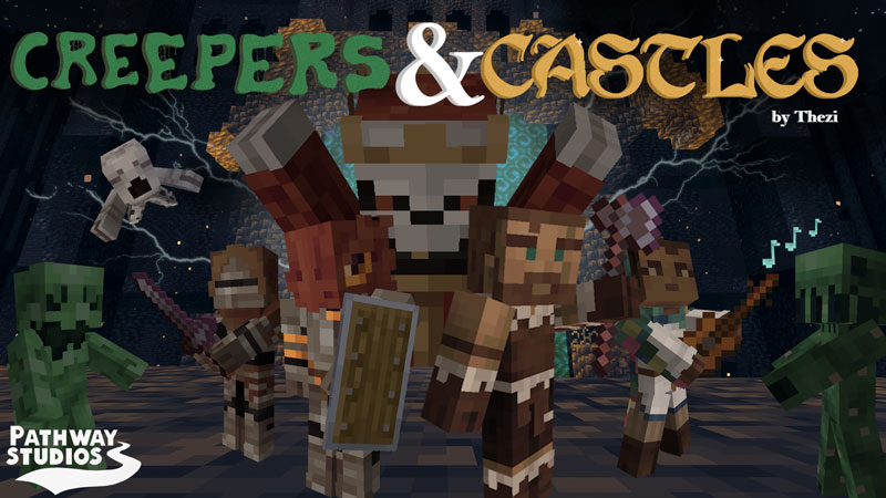 Creepers & Castles on the Minecraft Marketplace by Pathway Studios
