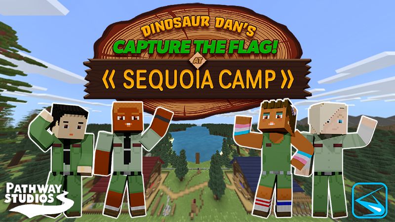 CTF at Sequoia Camp on the Minecraft Marketplace by Pathway Studios