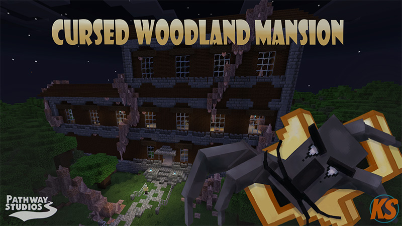 Cursed Woodland Mansion on the Minecraft Marketplace by Pathway Studios