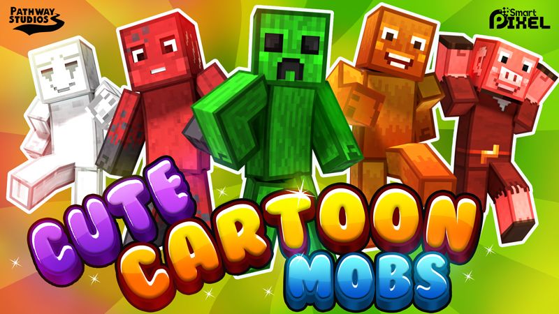 Cute Cartoon Mobs on the Minecraft Marketplace by Pathway Studios