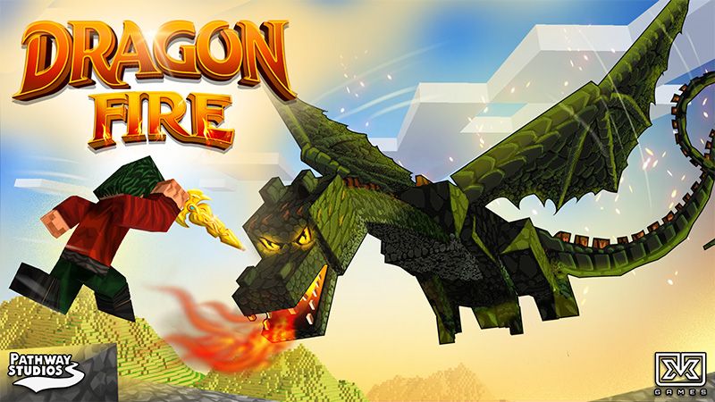 Dragonfire on the Minecraft Marketplace by Pathway Studios