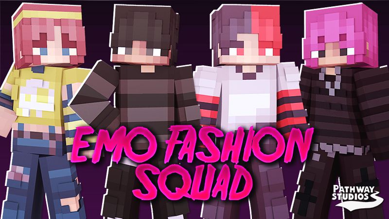 Emo Fashion Squad on the Minecraft Marketplace by Pathway Studios