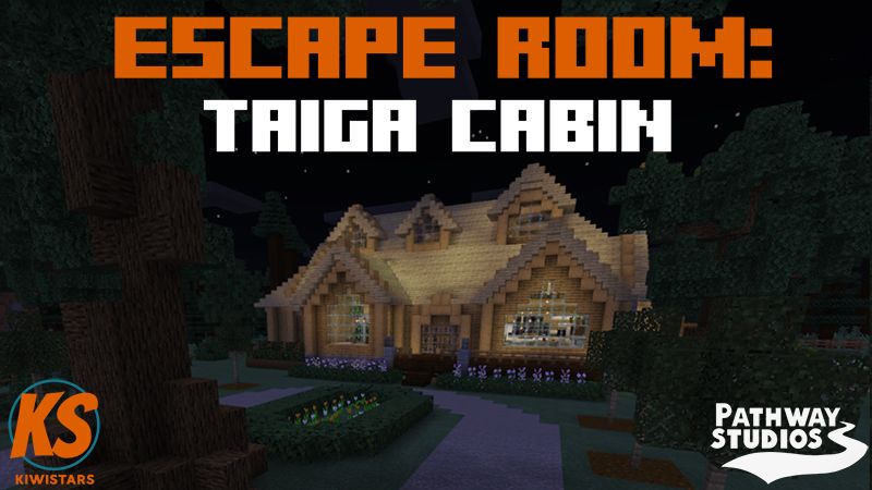 Escape Room: Taiga Cabin on the Minecraft Marketplace by Pathway Studios