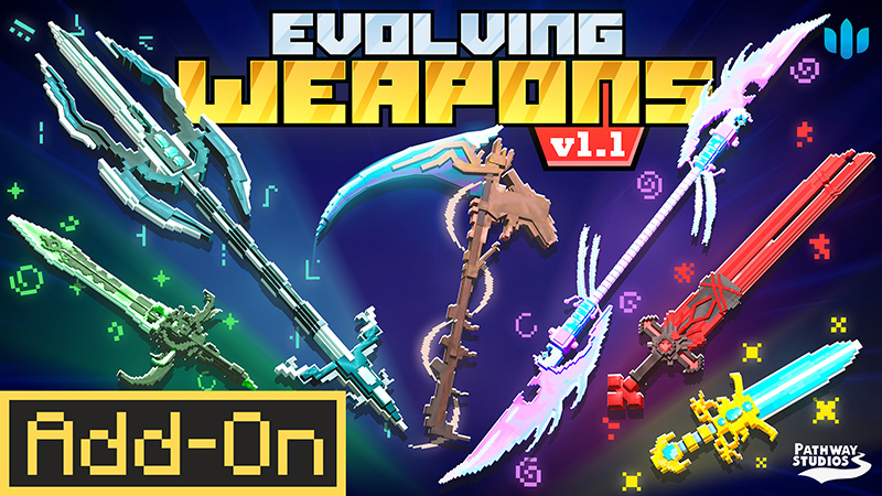 Evolving Weapons Add-On 1.2 on the Minecraft Marketplace by Pathway Studios