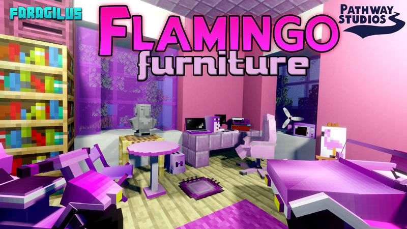 Flamingo Furniture on the Minecraft Marketplace by Pathway Studios